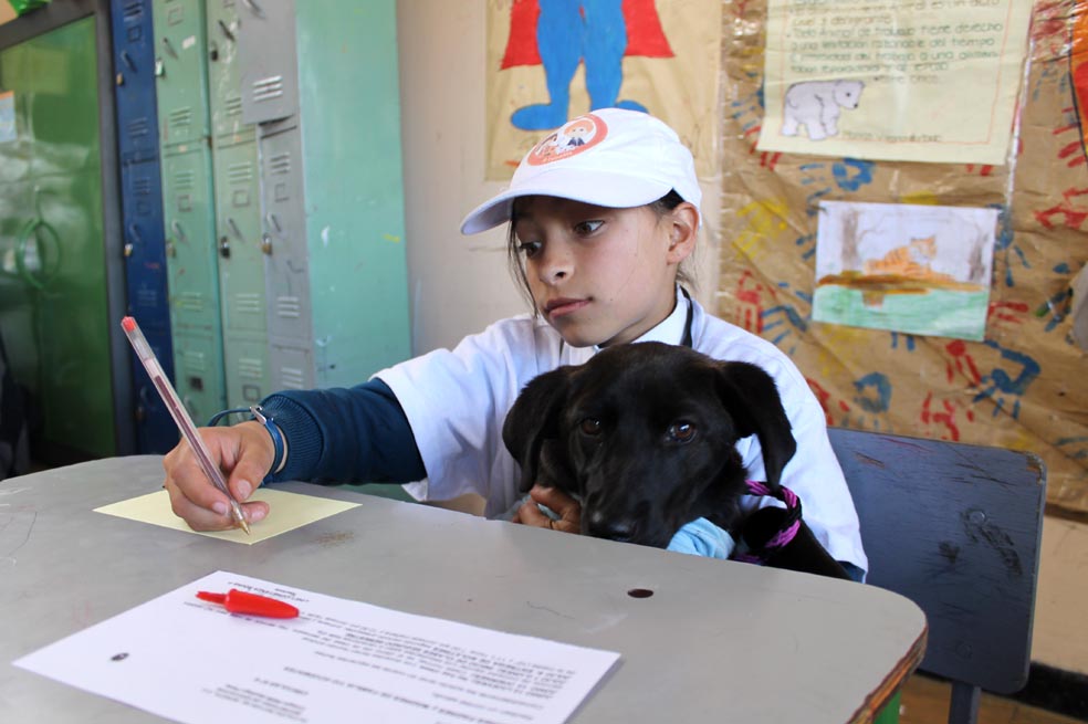 Animalistas desde niños