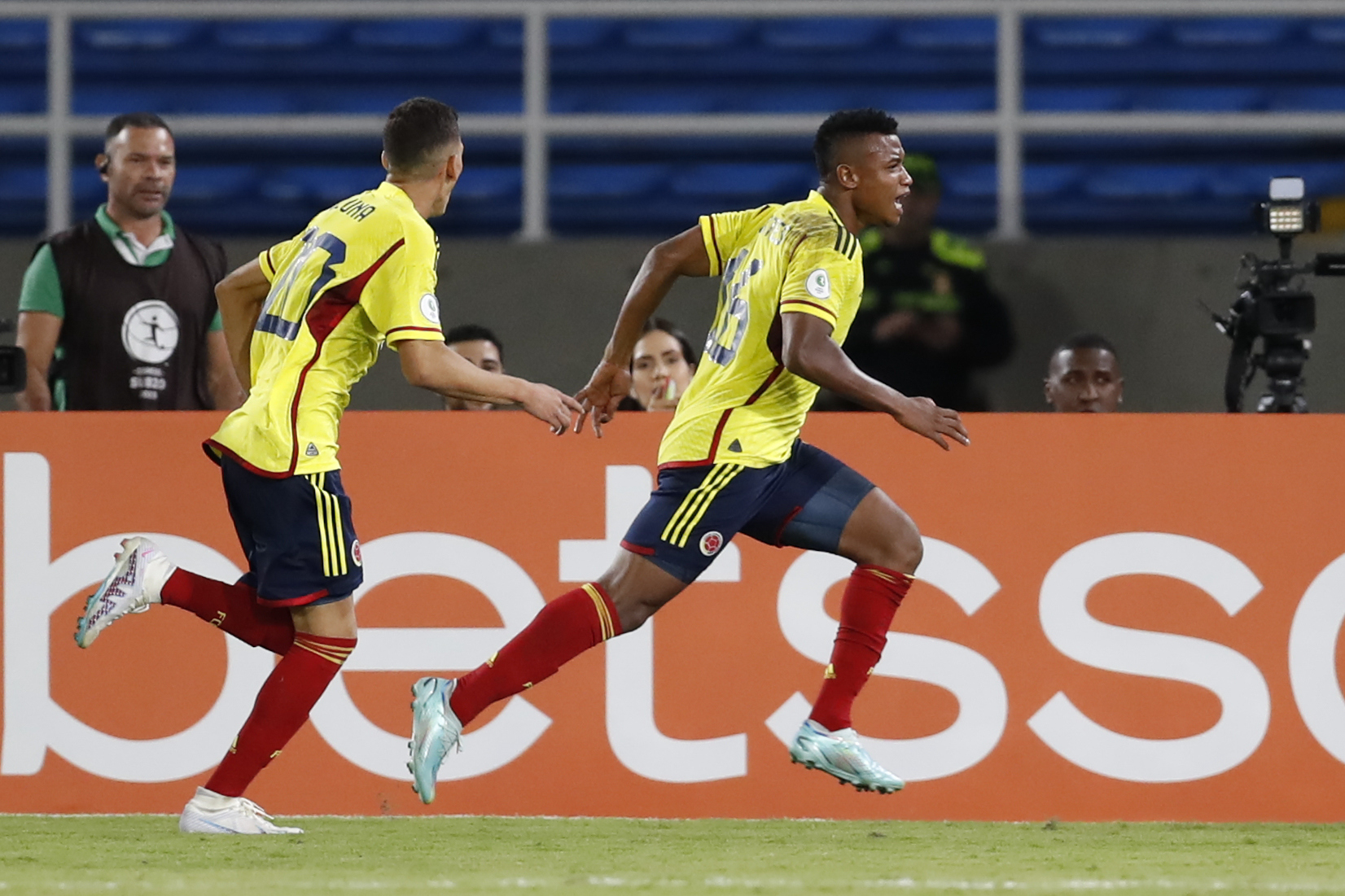 Video: los goles de Óscar Cortés en el primer triunfo de Colombia en el Sudamericano