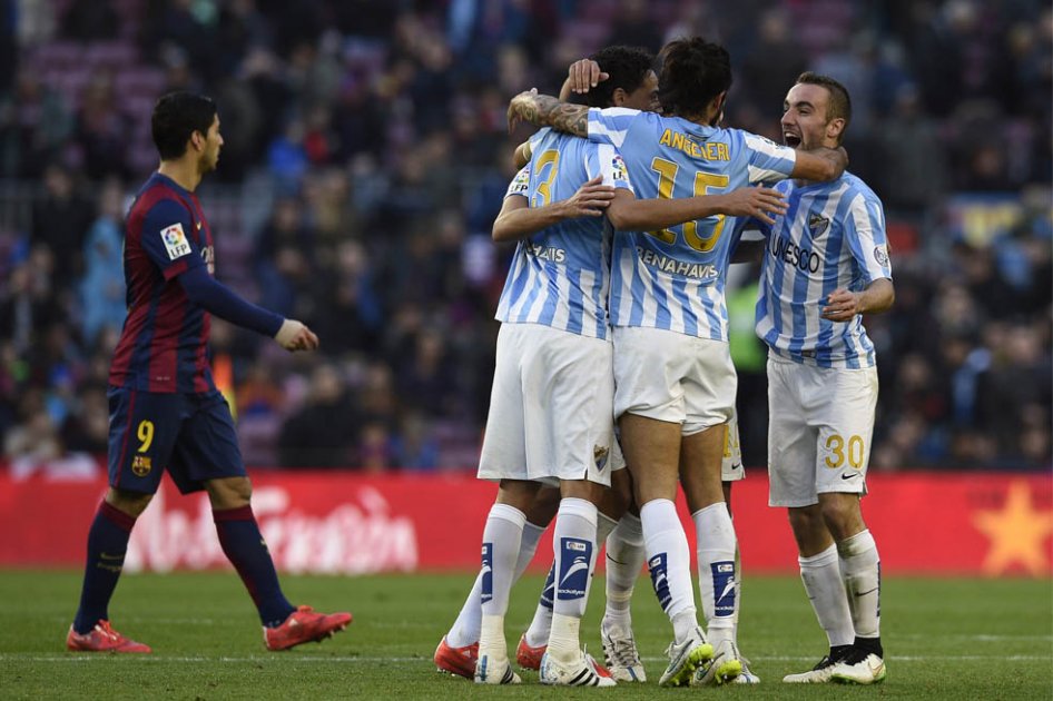 El Barça se estrella contra el Málaga