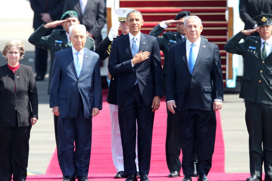 Obama llega a Israel en su primera visita como presidente de EE.UU.