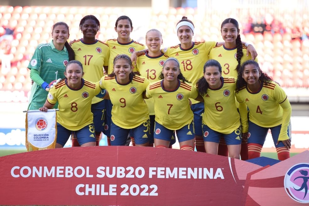 Con gol de Gisela Robledo, Colombia empató en el Sudamericano Sub-20