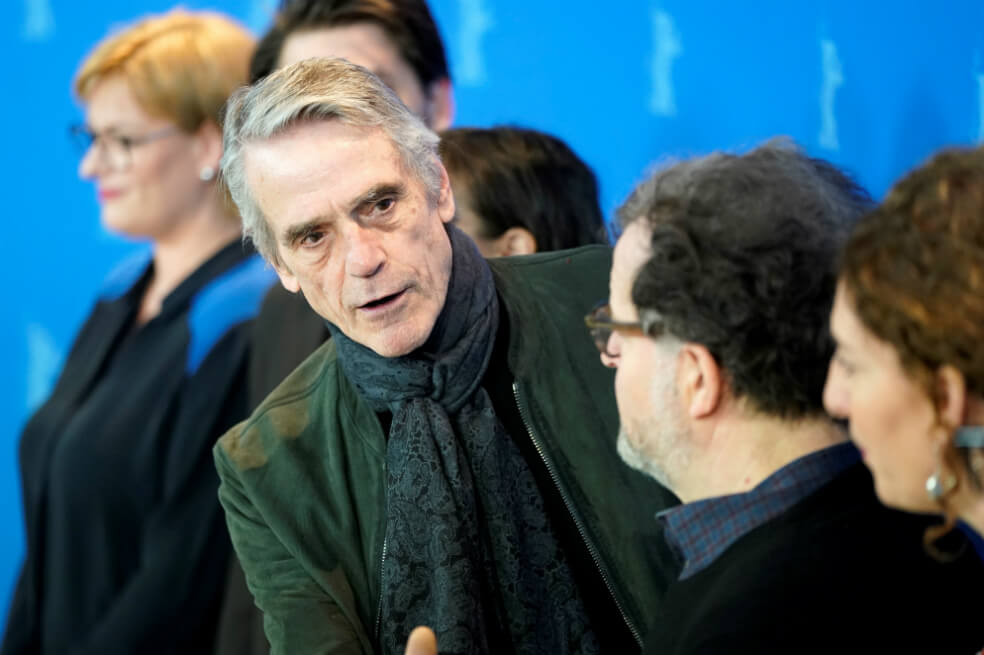 Jeremy Irons, el presidente de un jurado comprometido en la Berlinale 2020