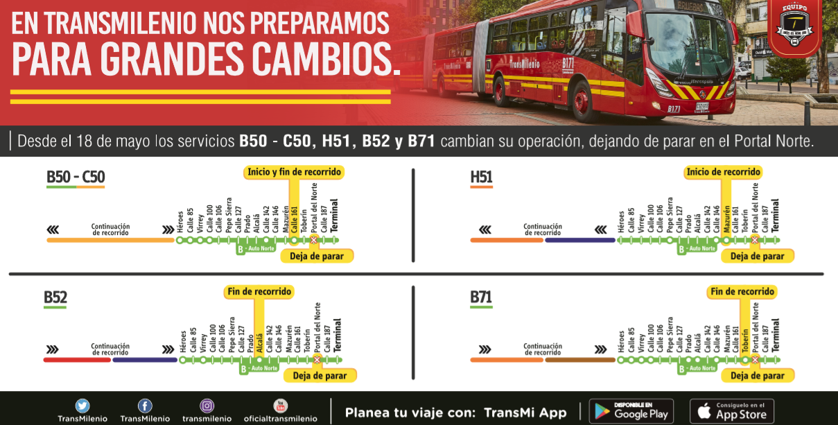 A los usuarios habituales de estos servicios, que tenían como punto de llegada o salida el Portal Norte, la ruta 8 les facilitará el trasbordo desde y hasta este punto.