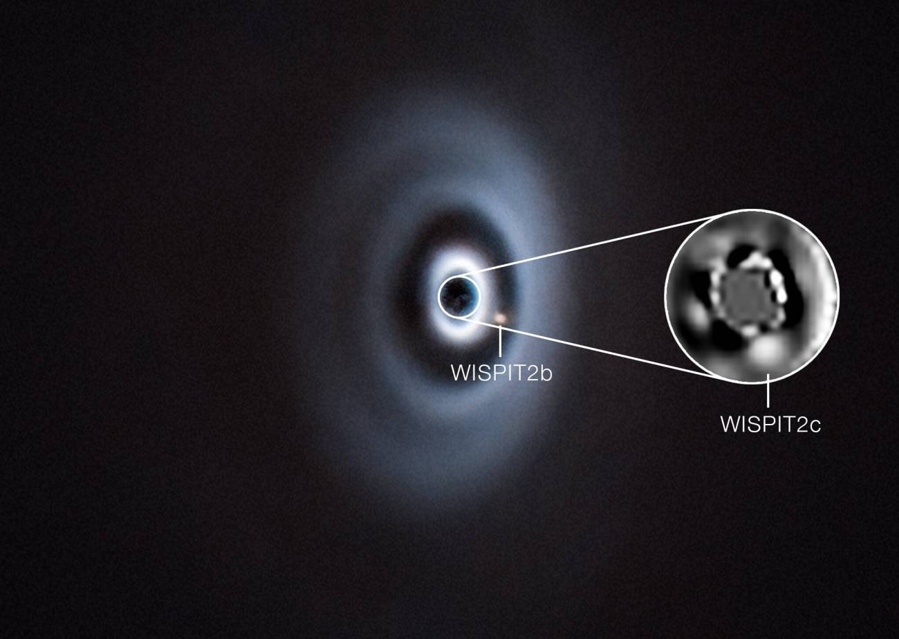 Astrónomos observan la formación de dos planetas alrededor de una estrella joven