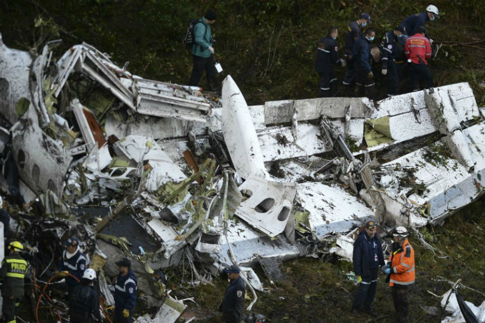 Accidente de Chapecoense: una lágrima al alba