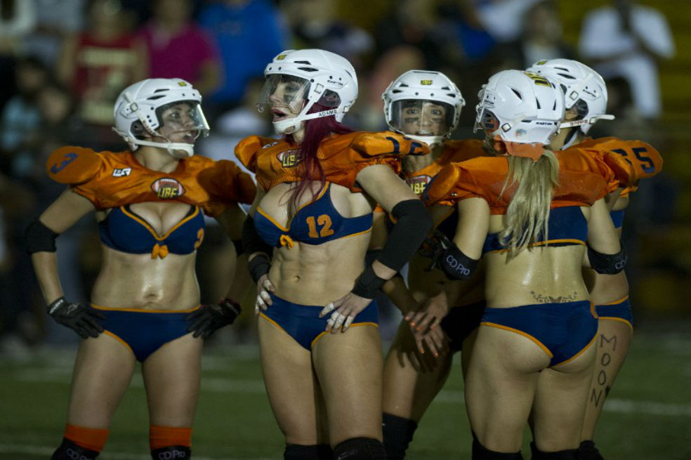 Las sexys jugadoras de fútbol americano