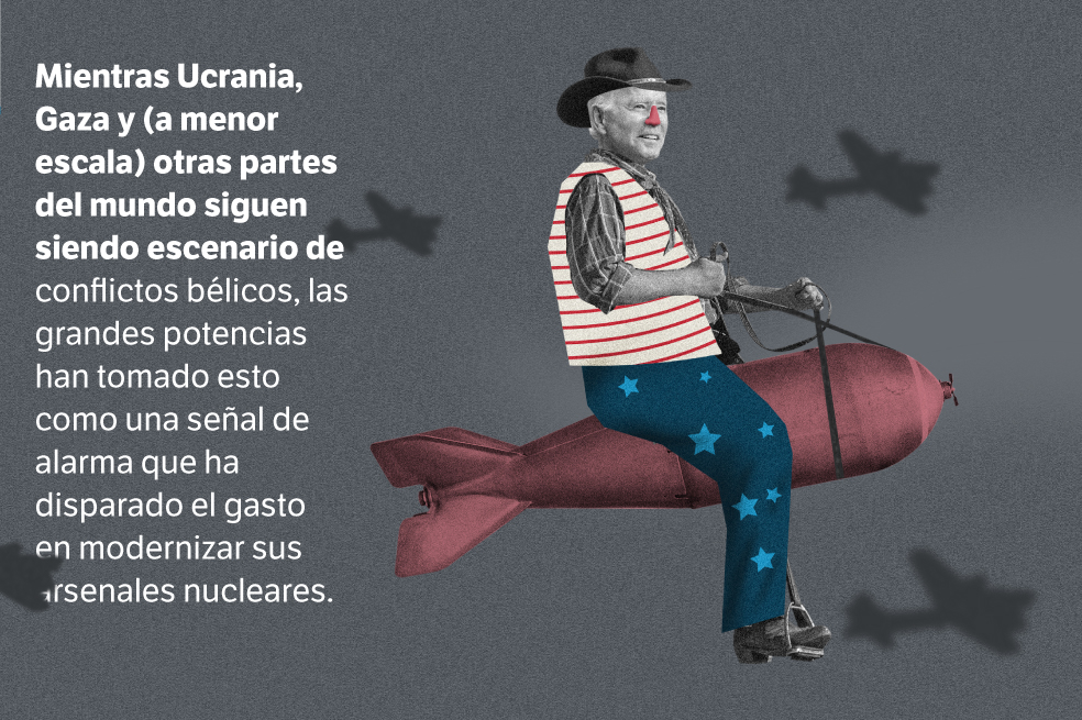 ¿Más leña al fuego? Inversión en armas nucleares aumenta en tiempos de guerra
