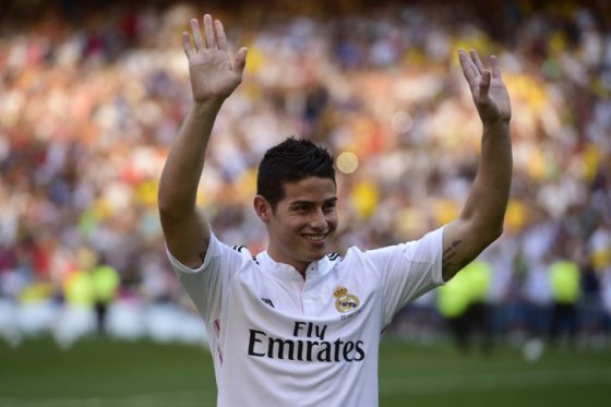 James Rodríguez, figura latina en el fútbol europeo