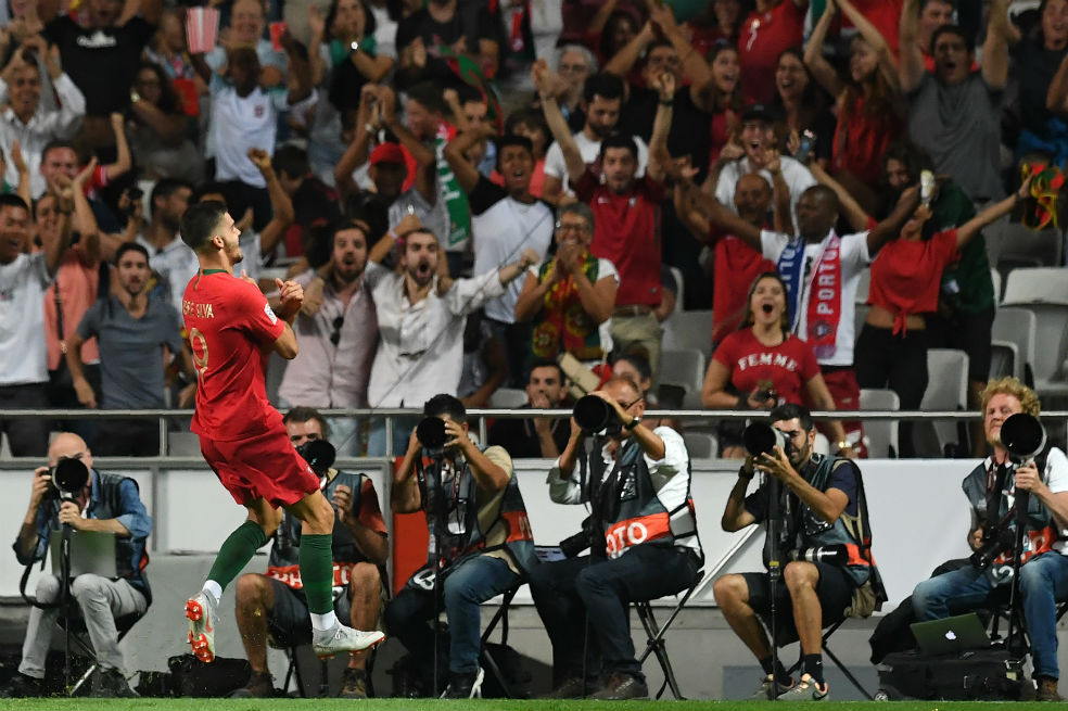 André Silva le dio el triunfo a Portugal ante Italia