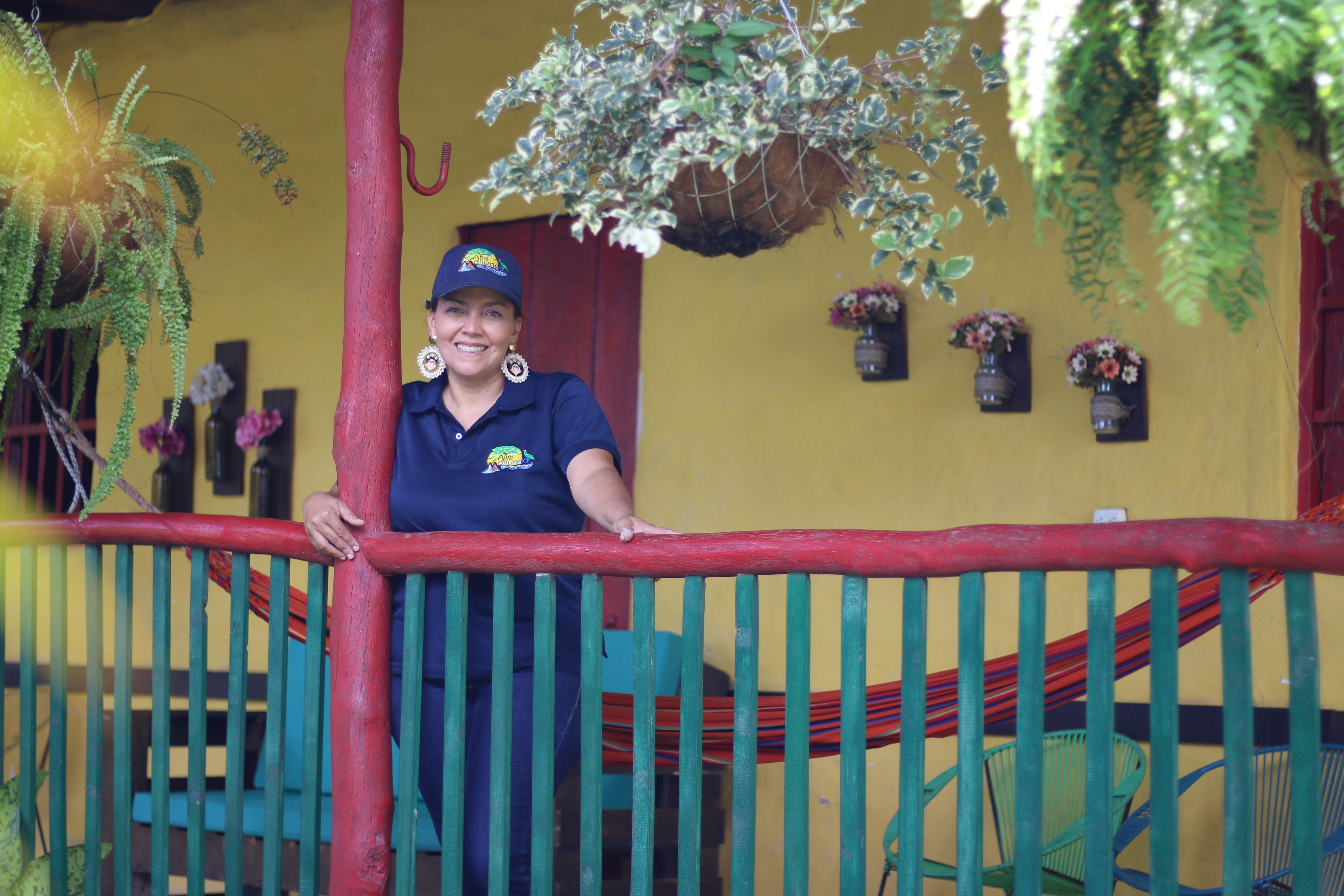 Convirtió su finca familiar en un espacio agroturísitico para promover su región