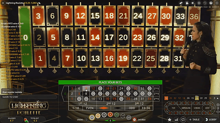 Lightning Roulette