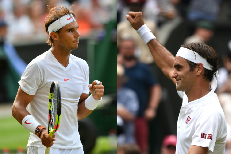 Roger Federer y Rafael Nadal avanzaron a cuartos de final en Wimbledon