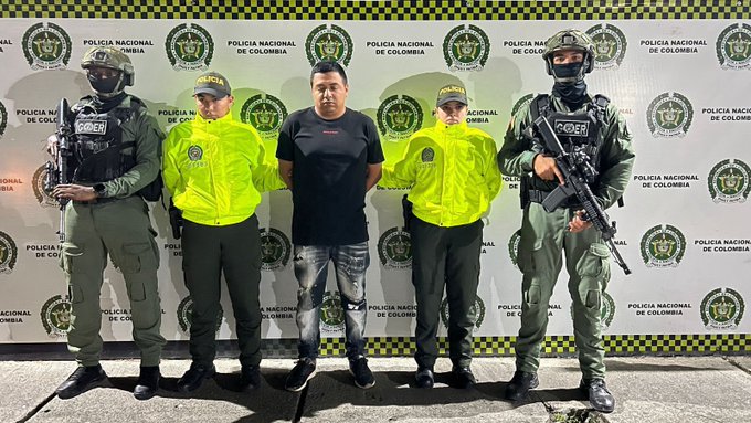 Capturaron a alias “Nacho”, máximo cabecilla de “La Inmaculada”, en Tuluá