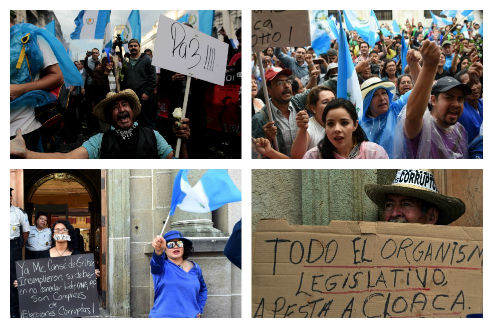Júbilo en Guatemala tras renuncia del Presidente por caso de corrupción