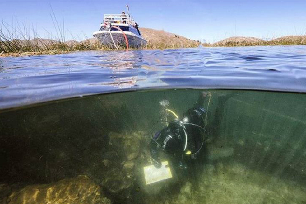 Bolivia busca crear museo subacuático en el lago Titicaca