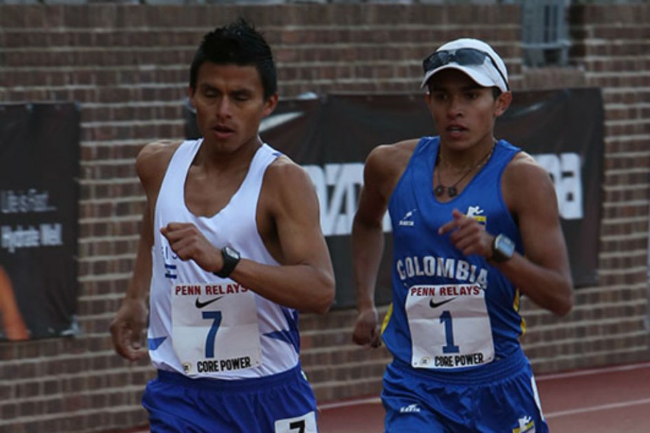 Kenny Pérez ganador de la medalla de plata en los 10 mil metros de Lille 2011. Foto: racewalk.com