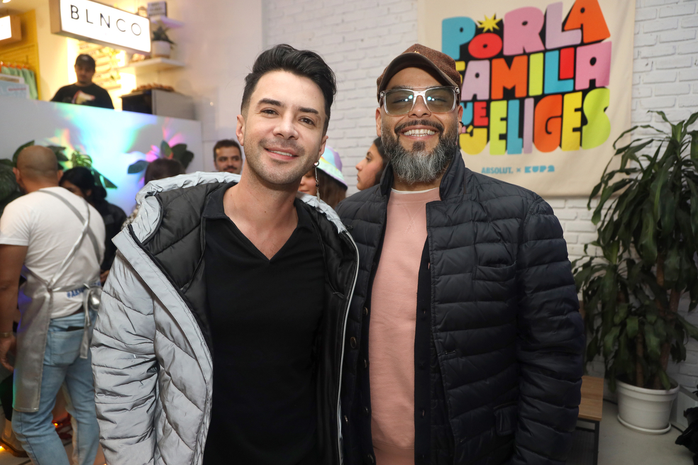 Esteban Hernandez y Carlos Vargas