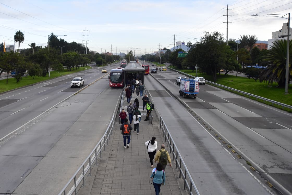 Así se ven las calles de Bogotá en el Día sin carro 2026