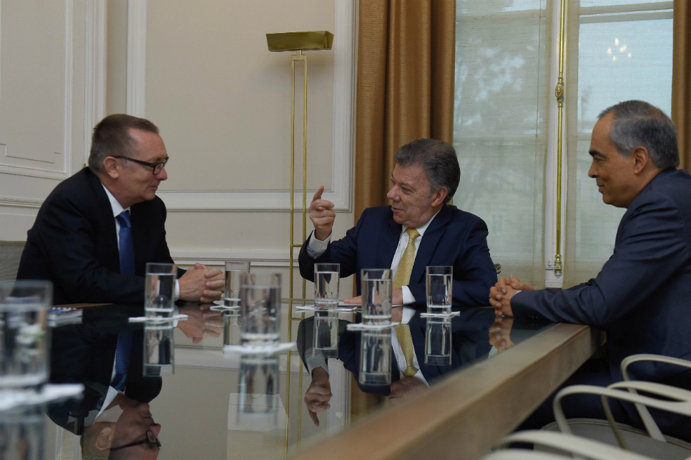 Presidente Santos y Farc ya se reunieron con Jeffrey Feltman