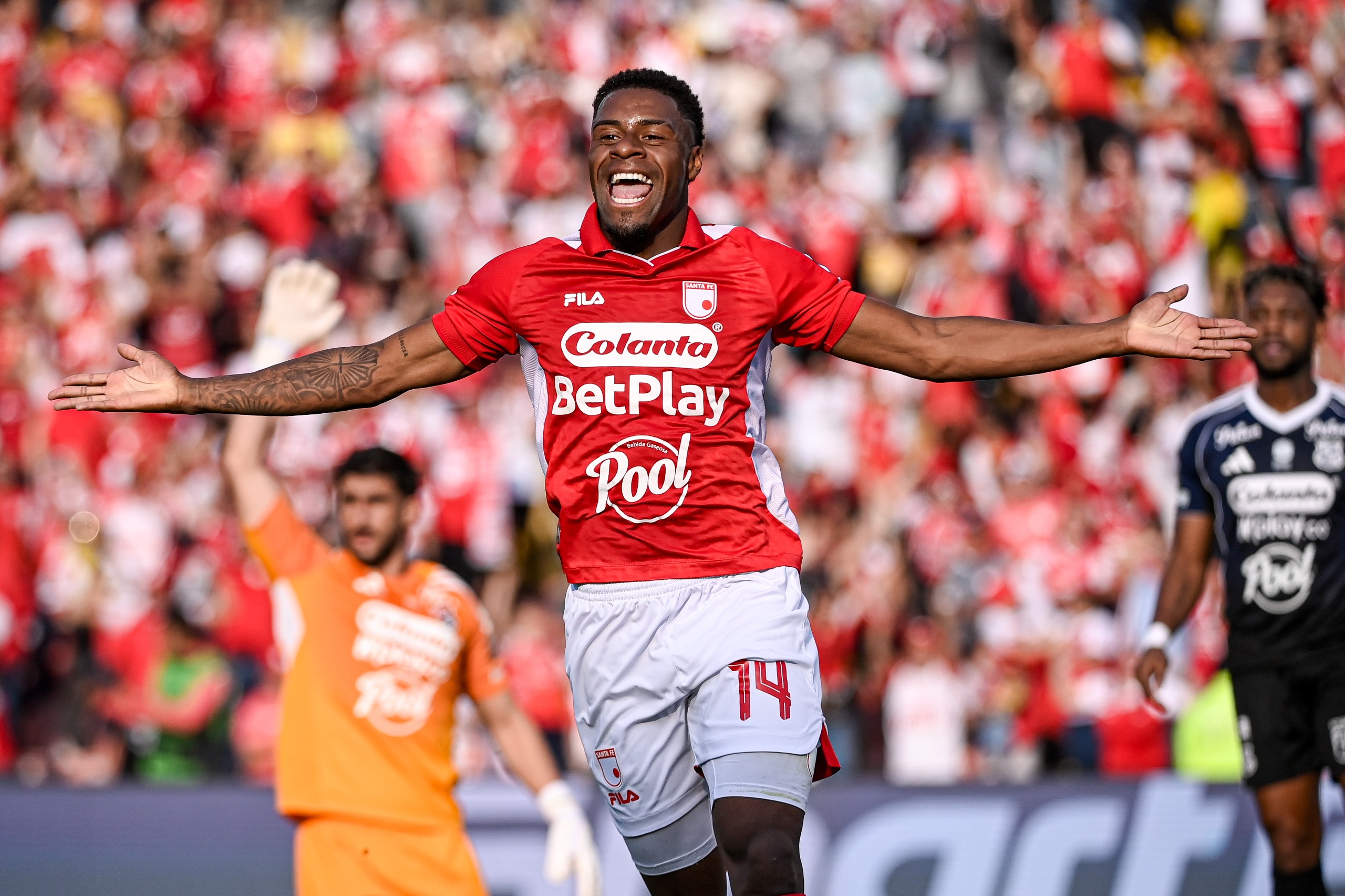 Liga BetPlay: Santa Fe le ganó a Medellín pero sufrió más de la cuenta
