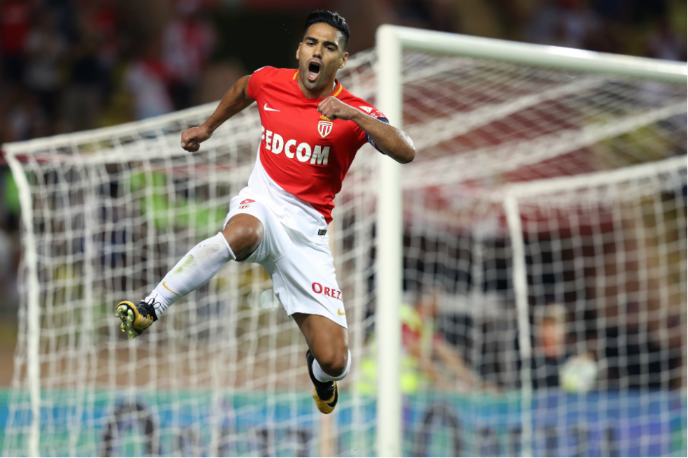 Con dos goles de Falcao, Mónaco golea al Marsella