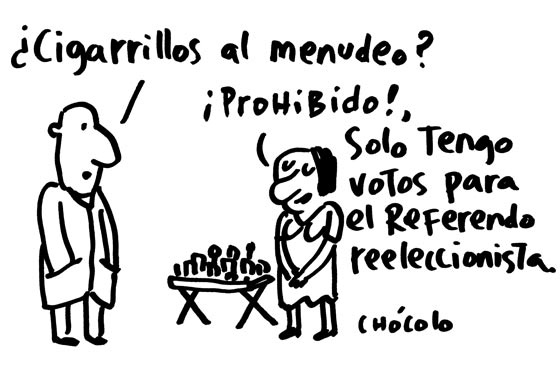 Votos al menudeo
