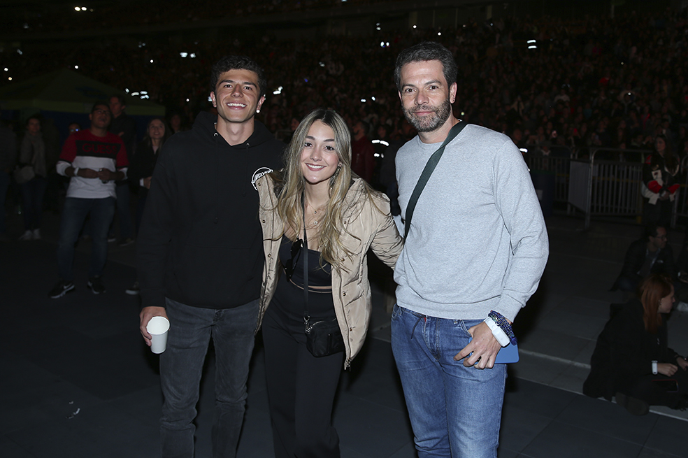 Juan Pablo Rocha, manuela Rpcha, Ivan lalinde Coldplay