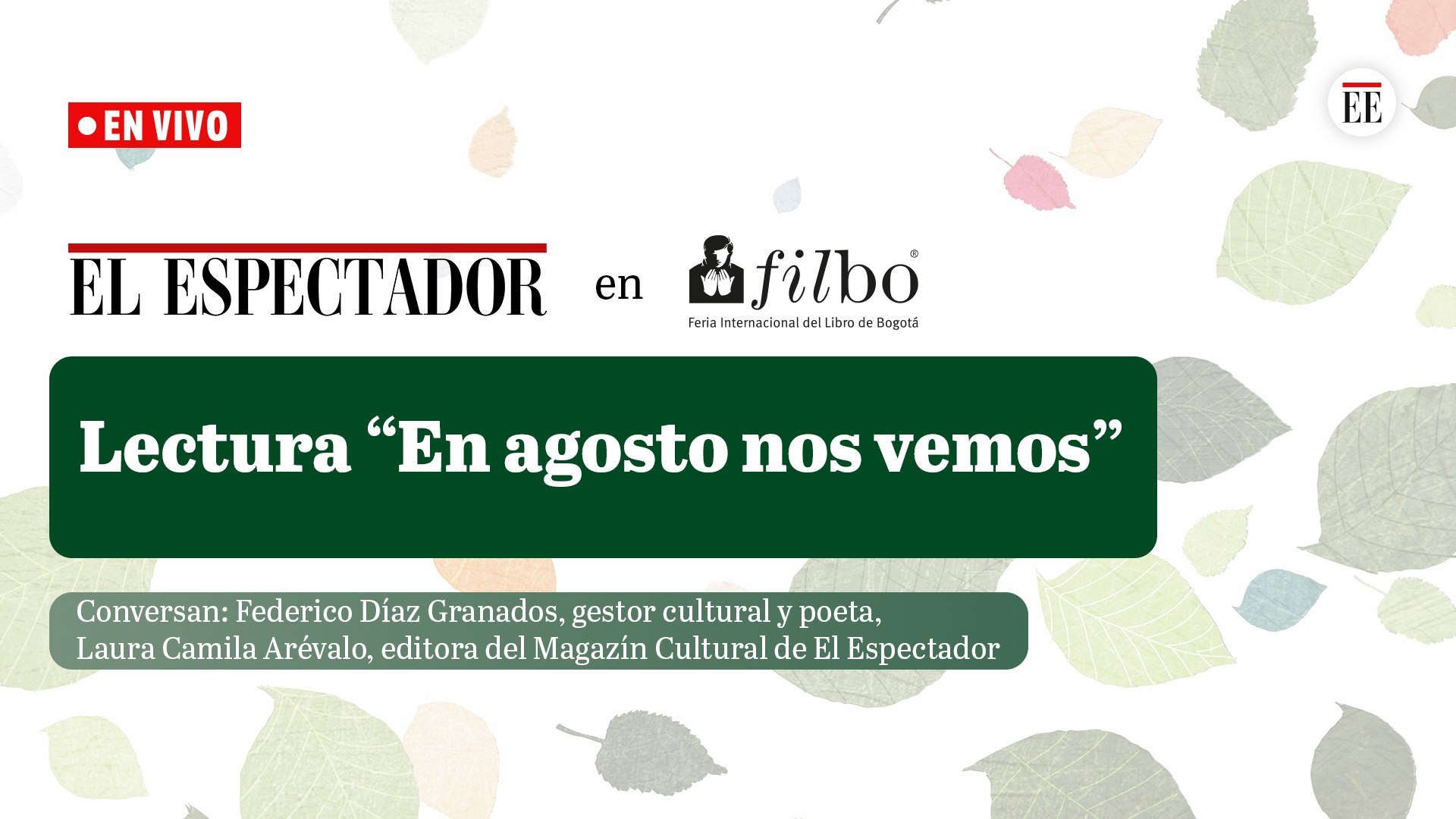 Lectura en voz alta de En agosto nos vemos de Gabriel García Márquez