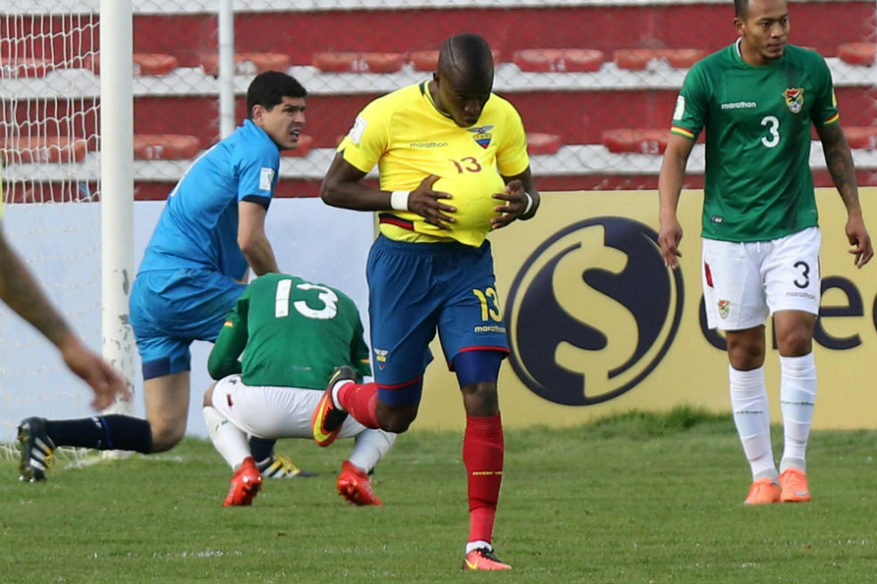 Cinco jugadores de la selección de Ecuador, sancionados por indisciplina