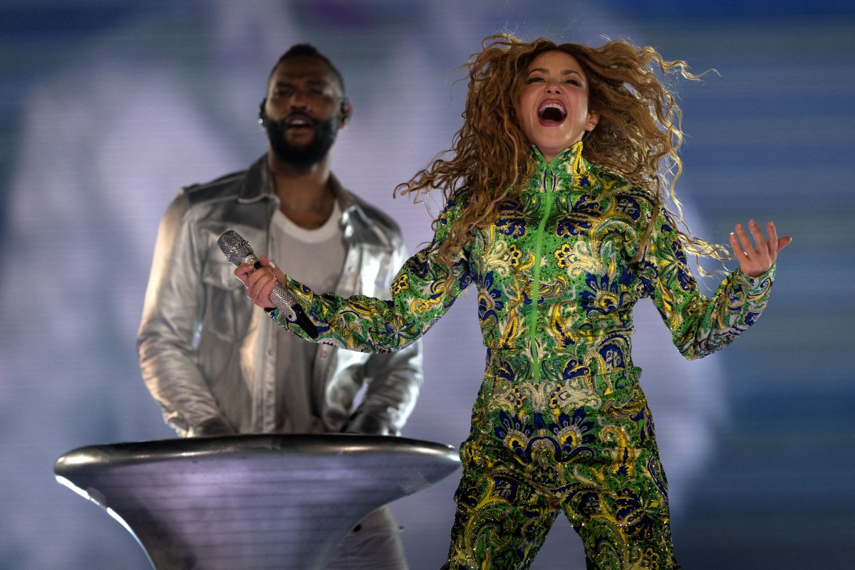 Así reaccionó Shakira al triunfo de Colombia sobre República del Congo. Video