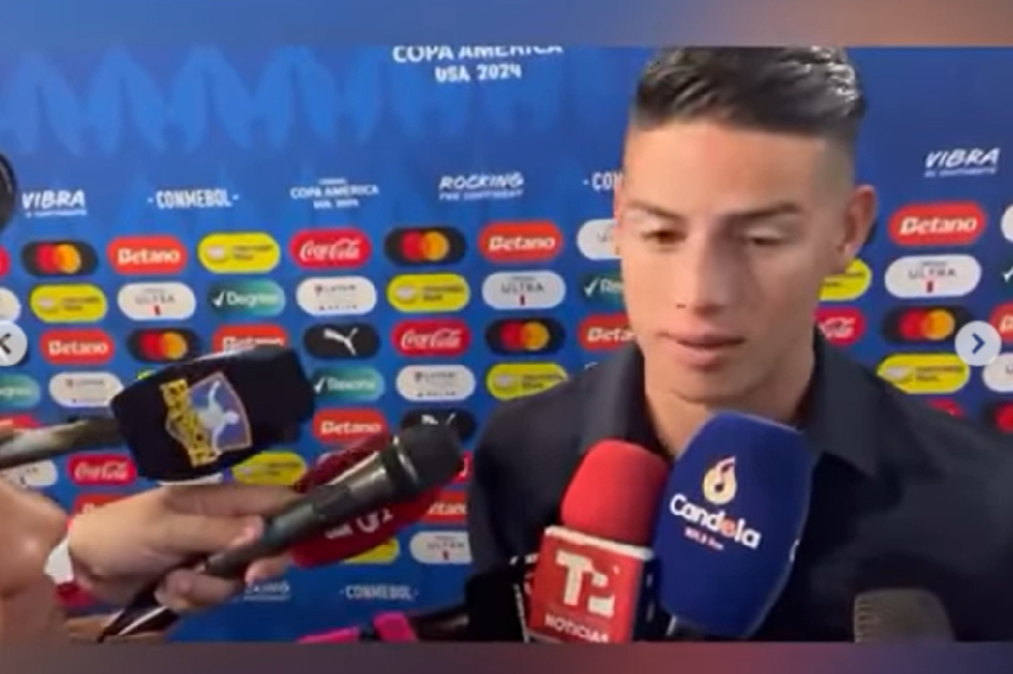 James y la incómoda pregunta que generó polémica en redes: “Es el colmo”