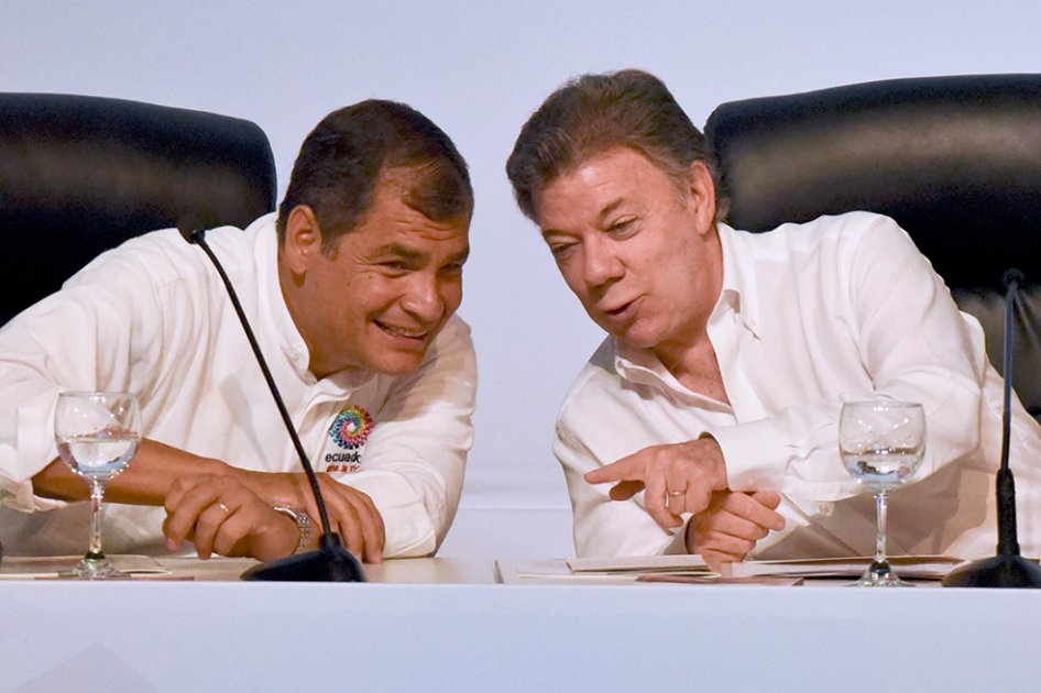 Relación Colombia-Ecuador en «el mejor momento de la historia»: Santos