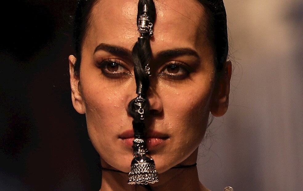 El «marfil vegetal» fue el protagonista en las pasarelas de la India