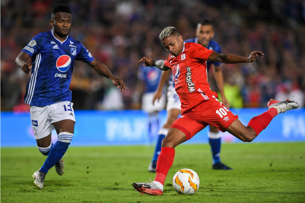 En imágenes: el empate entre Millonarios y América por el torneo ESPN