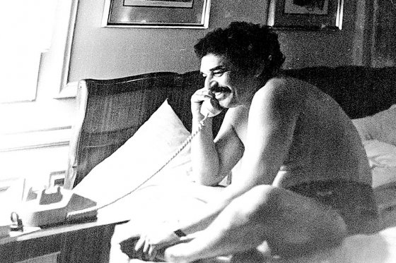 Una de las imágenes inéditas de Gabo incluida en los 43 álbumes familiares. / Martin do Nascimento