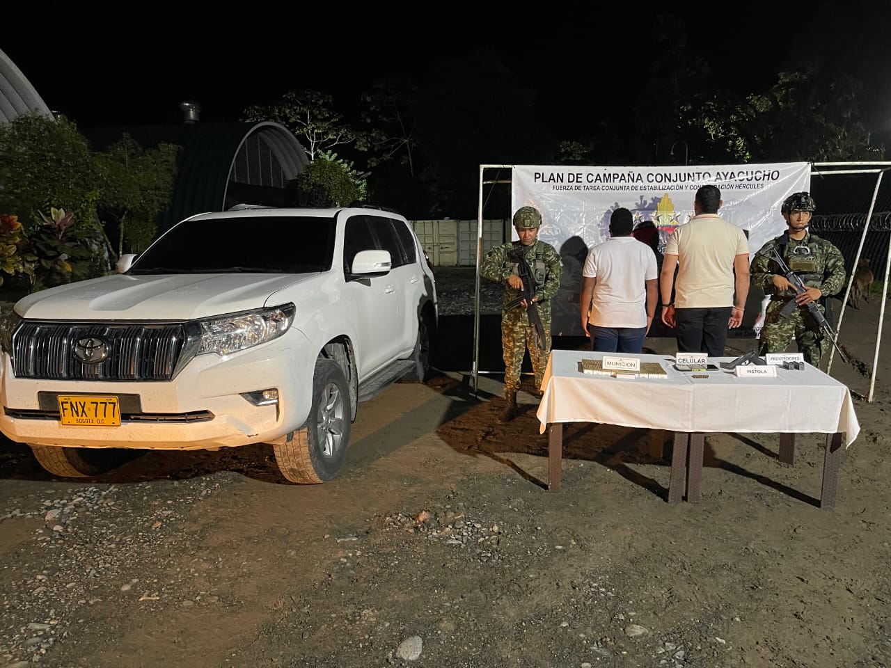 Camioneta de la UNP asignada al alcalde de Tumaco transportaba 1400 proyectiles