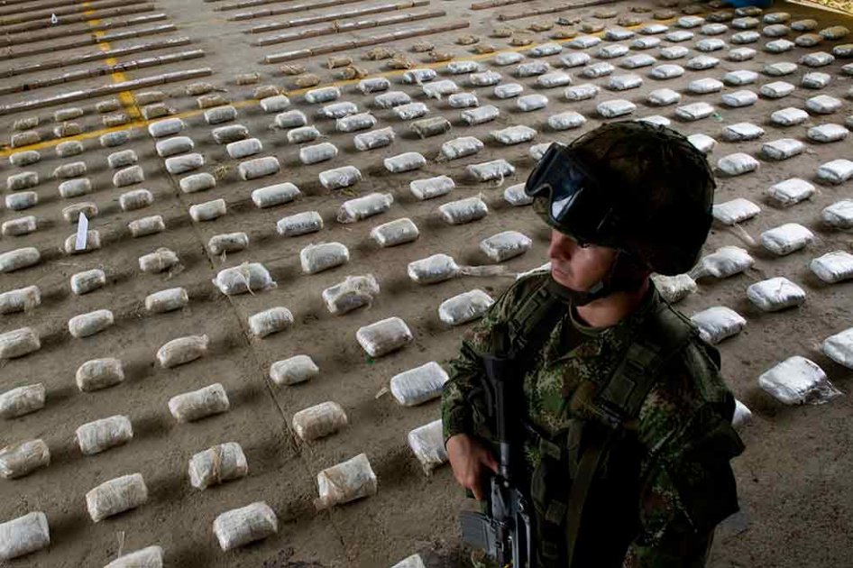 Colombia, a la cabeza del narcotráfico
