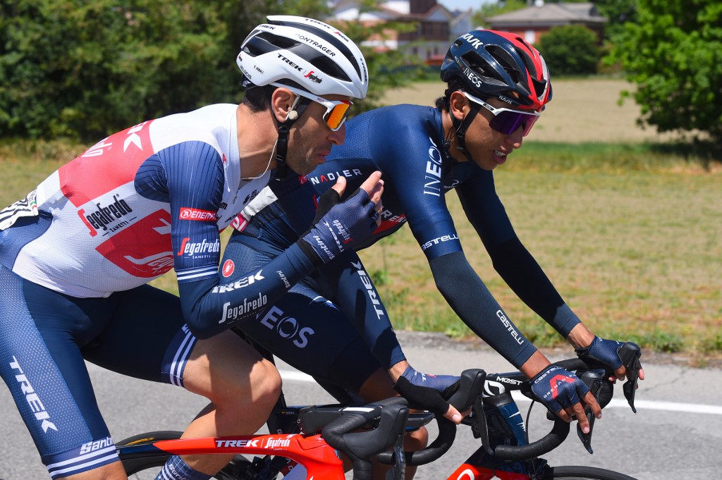 Clasificación general del Giro de Italia: Egan Bernal ingresó al top 10 tras la quinta etapa