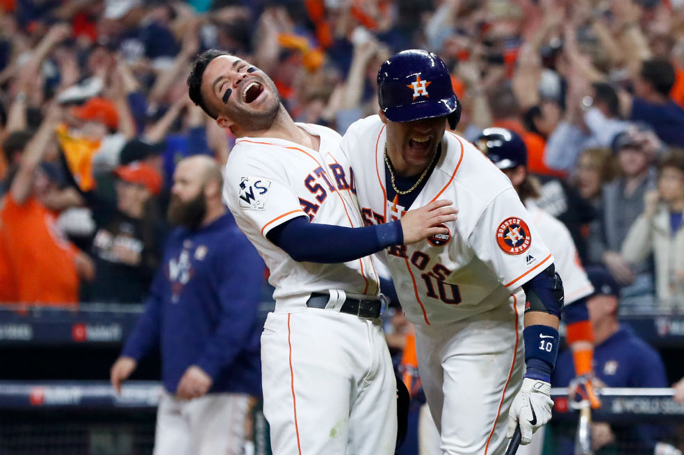 Los Astros, a una victoria de su primer título de Serie Mundial