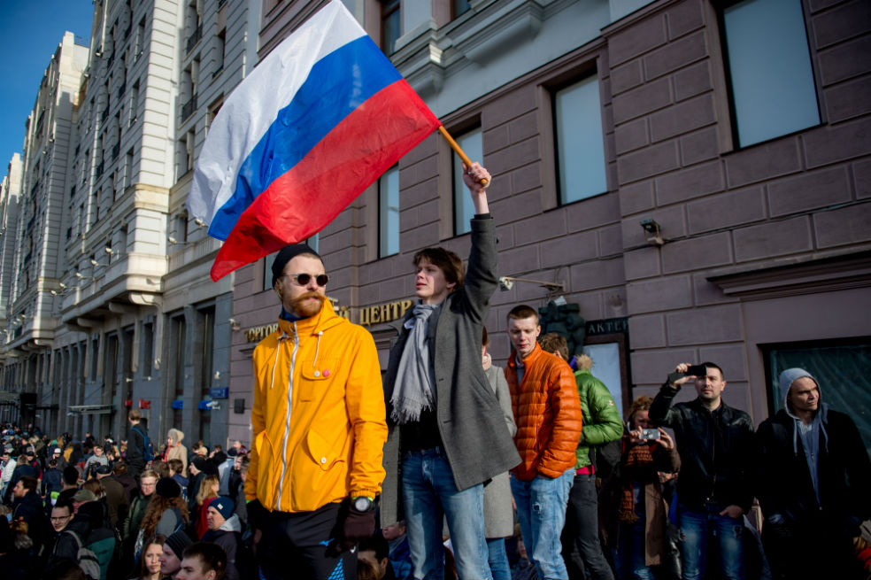 Unión Europea pide a Rusia liberar «sin demora» a manifestantes detenidos