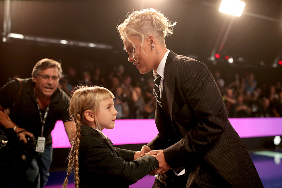Inspirador discurso que P!nk le ofreció a su hija en los VMA 2017