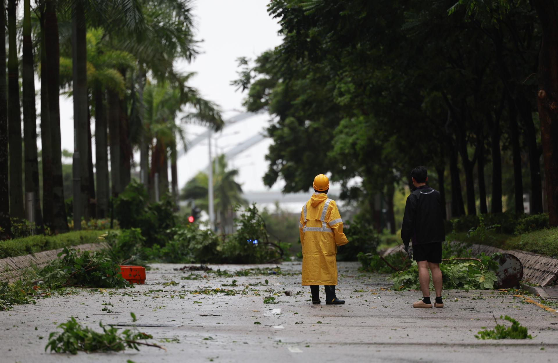 Así se vivió el tifón más fuerte de Asia en China y Taiwán