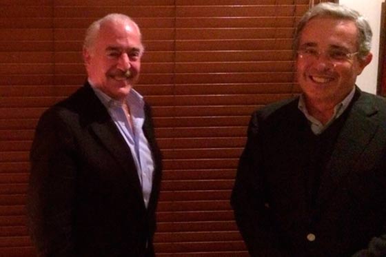 Andrés Pastrana y Álvaro Uribe se reunieron para hablar del proceso de paz