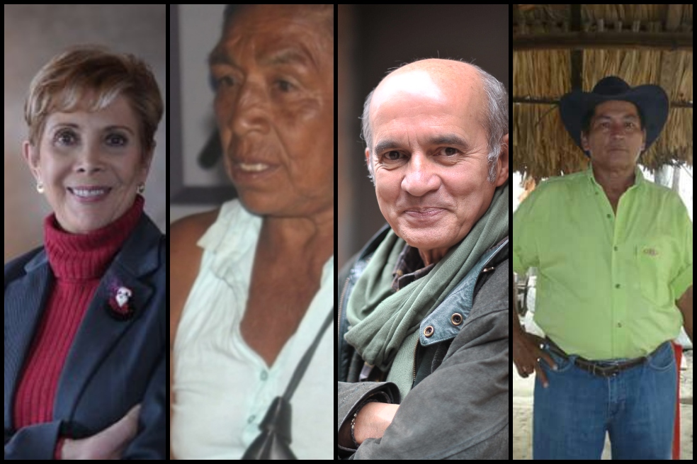 Actores en la piel de los líderes asesinados