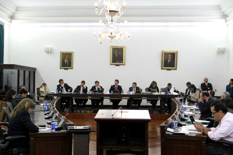 En la Comisión Primera del Senado empieza hoy la discusión de la reforma de equilibrio de poderes. /Prensa Senado
