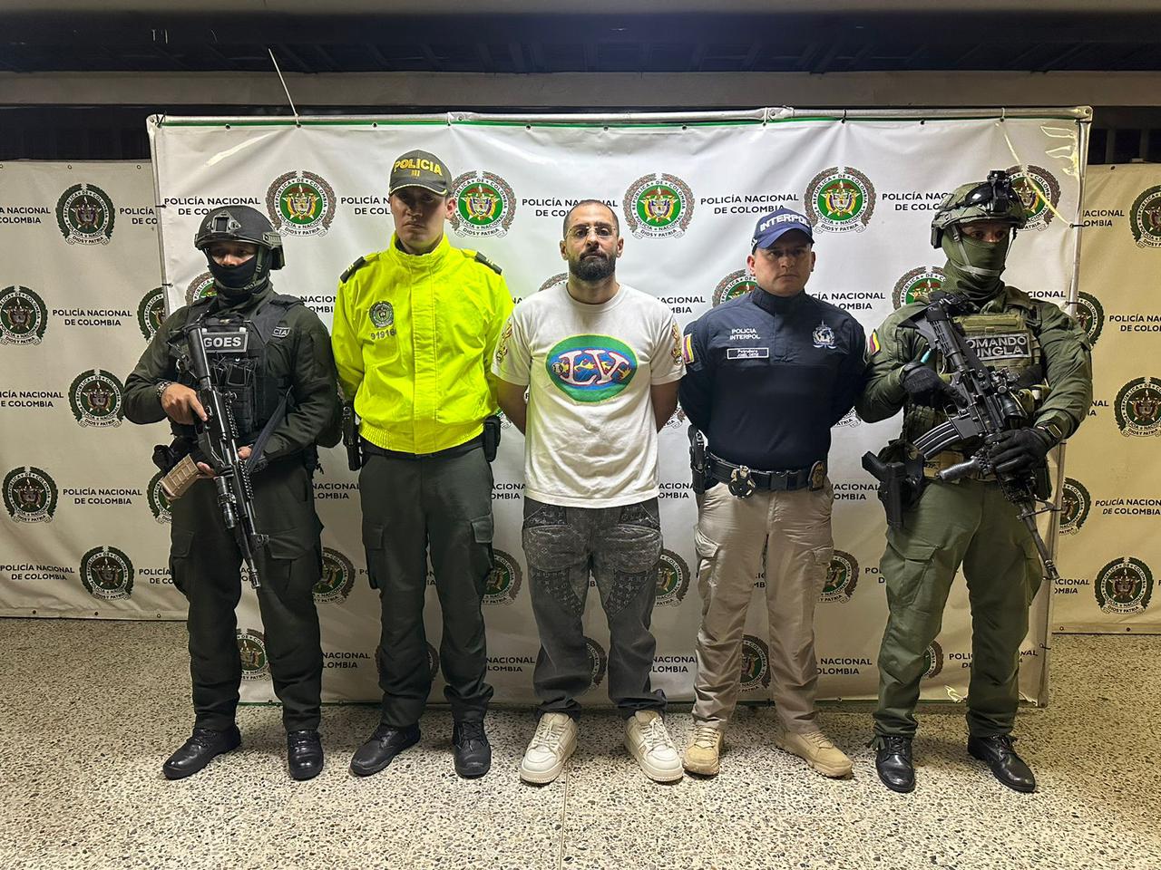 El narco Luigi Belvedere fue capturado en Medellín.