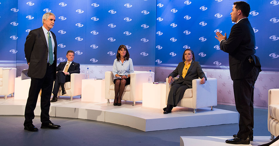 Así se calentó el debate presidencial detrás de las cámaras