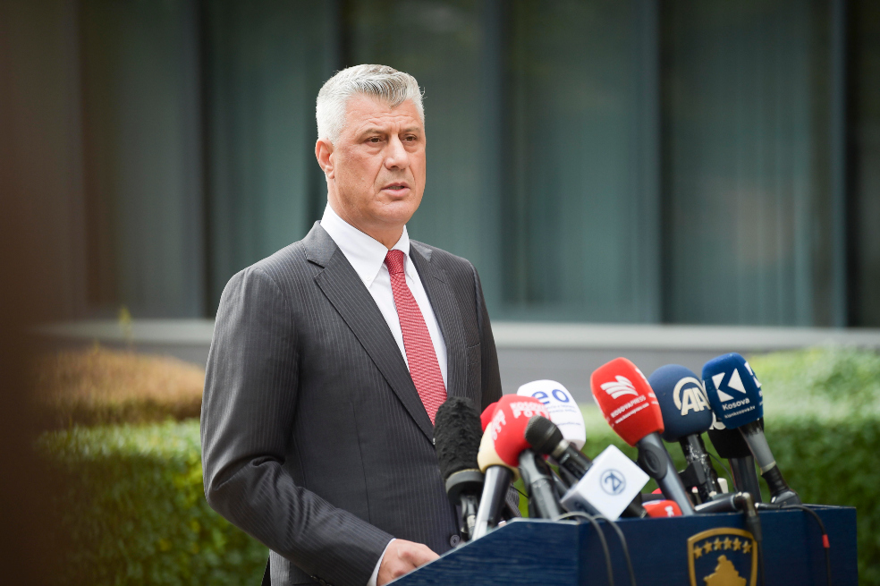 Expresidente de Kosovo en prisión tras inculpación por crímenes de guerra