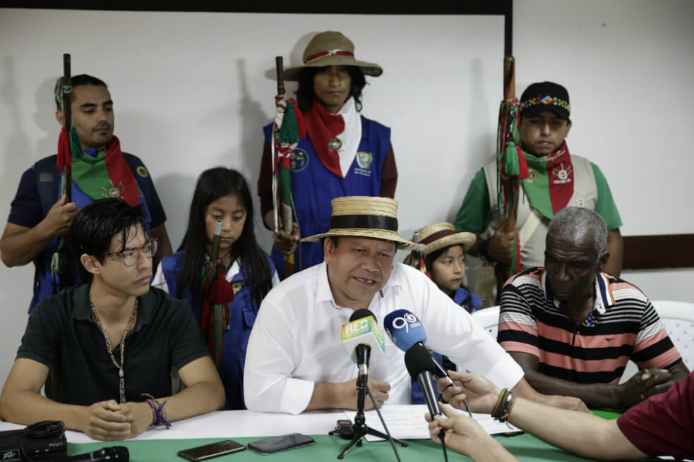 Indígenas del Cauca piden a Duque atender «emergencia» por grupos armados