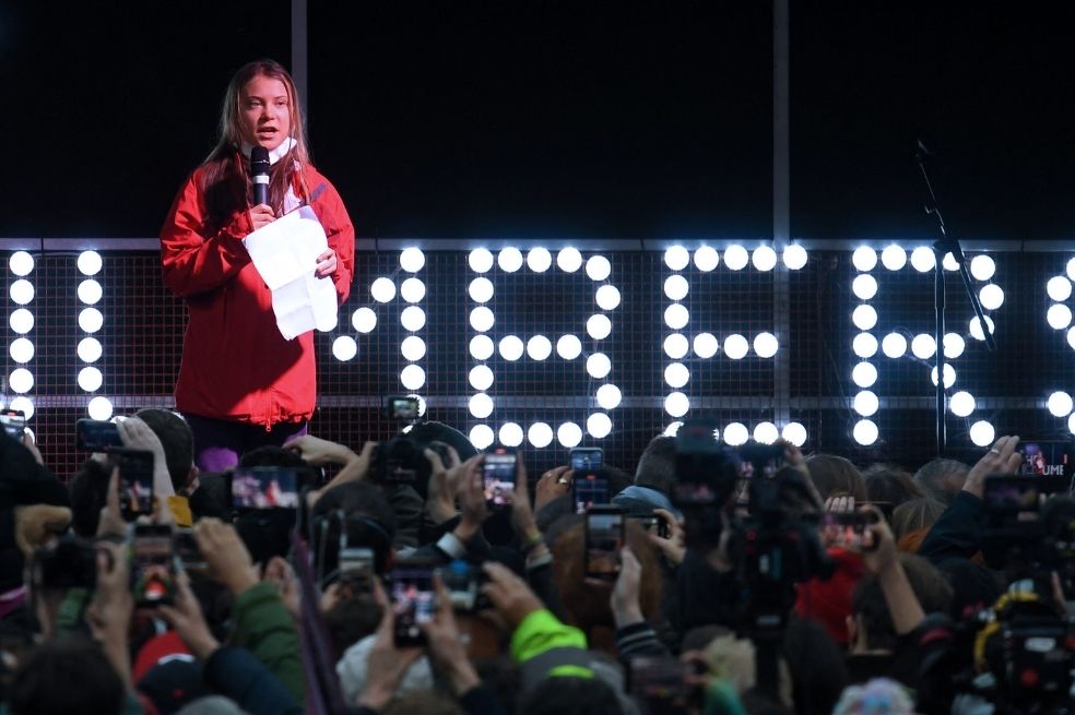 Las manifestaciones fueron convocadas luego de que la activista sueca Greta Thunberg denunció que las negociaciones de la COP26 como un "fracaso".